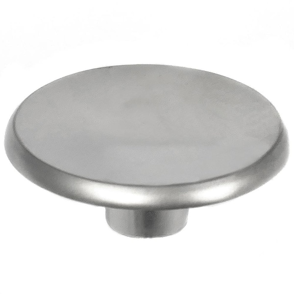 Modern Standards 1-3/4 in. Satin Nickel Round Cabinet Knob