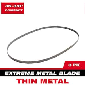 35-3/8 in. 12/14 TPI Compact Extreme Thin Metal Cutting Band Saw Blade (3-Pack) For M18 FUEL/Corded Compact Bandsaw