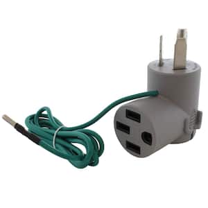30 Amp 10-30P 3-Prong Electric Vehicle Charging Adapter for Tesla