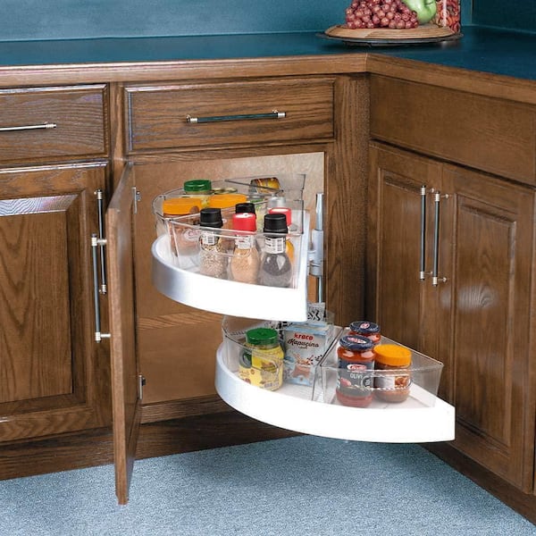 InterDesign Kitchen Pantry and Cabinet Storage, Clear - 4 pack