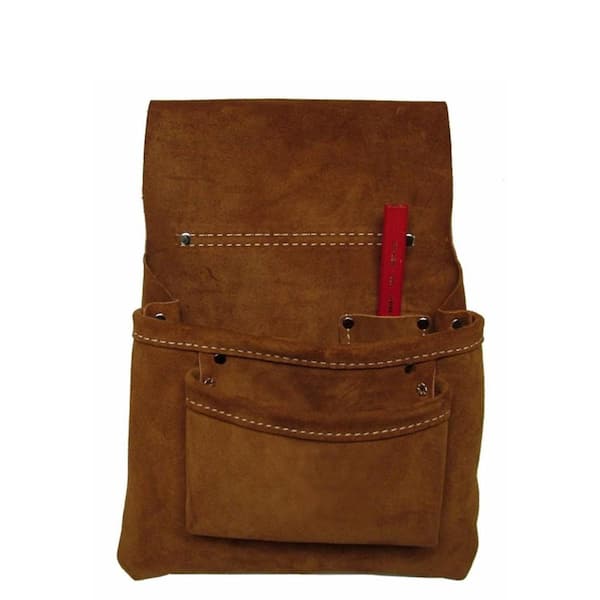 Bon Tool Leather Pocket Nail Bag