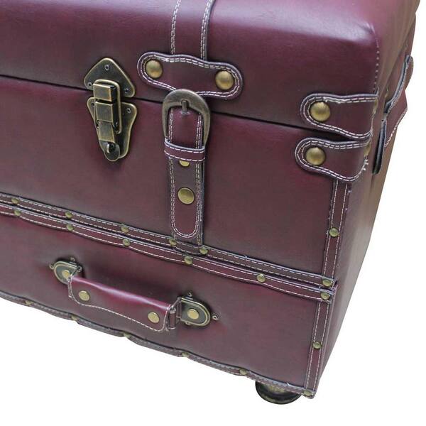 Saint Honore Trunk Bag Burgundy - Buy & Consign Authentic Pre