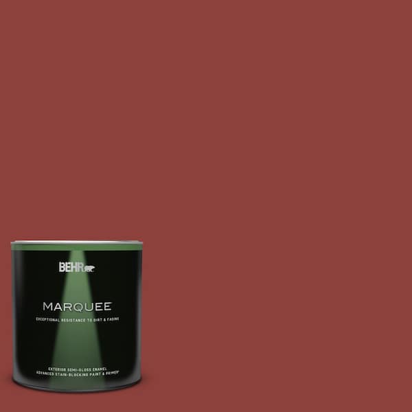 BEHR MARQUEE 1 qt. #PPU2-03 Allure Semi-Gloss Enamel Exterior Paint & Primer