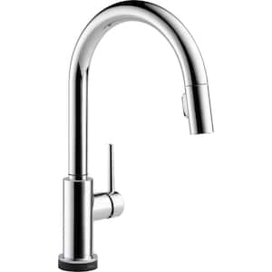 Trinsic Single-Handle Pull-Down Sprayer Kitchen Faucet with Touch2O Technology in Chrome