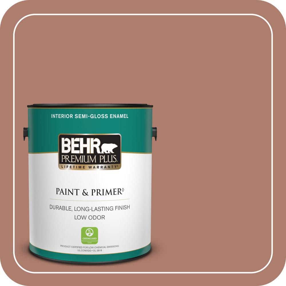 1 gal. #PPU2-11 Mars Red Semi-Gloss Enamel Low Odor Interior Paint & Primer price history on PriceWatchPro