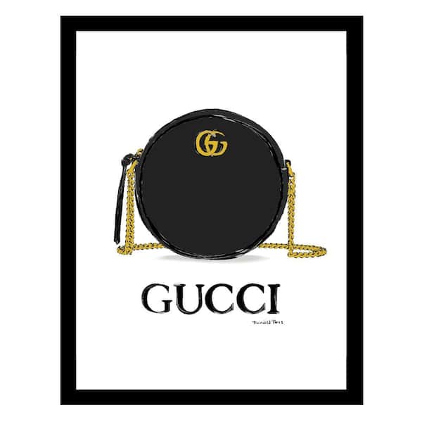 VENICE BEACH Collections Designer Handbag by Fairchild Paris 1-Piece Framed Graphic Print Abstract Poster Art Print 18 in. x 14 in.