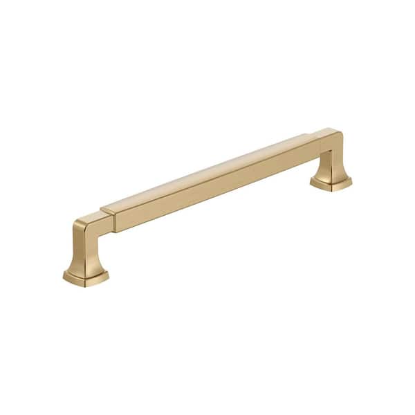 Stature 7-9/16 in. (192mm) Center-to-Center Champagne Bronze Bar Cabinet Pull