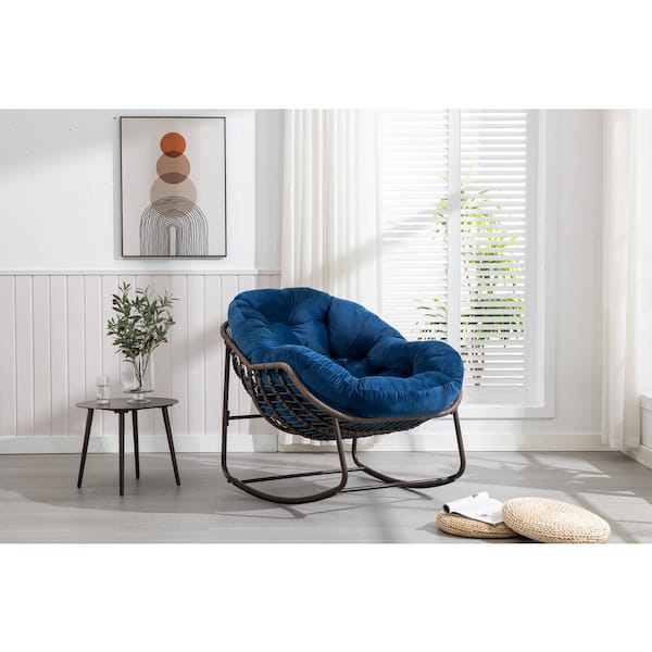 Navy papasan online chair