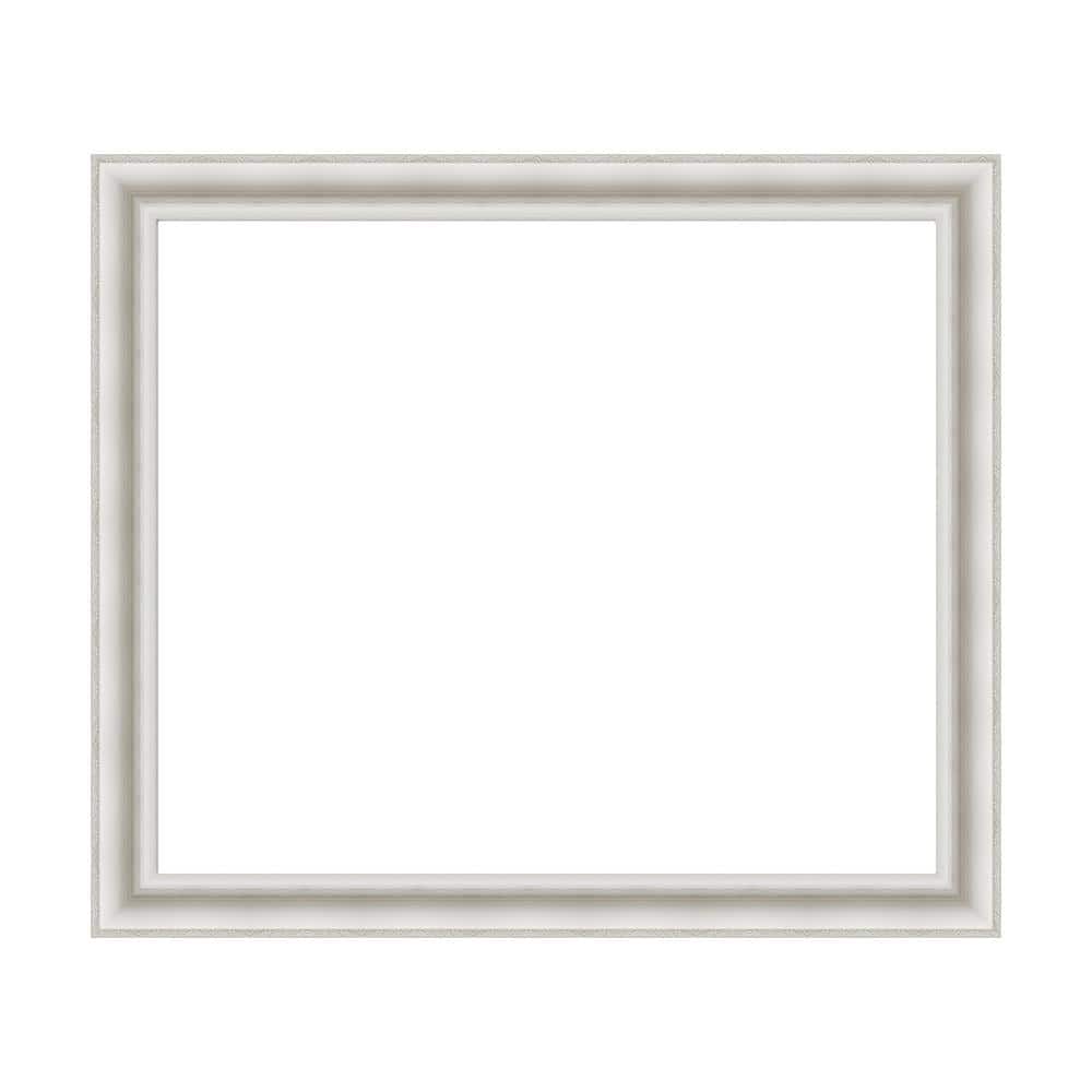 Mirror Makeover Parlor White 43.25 in. W x 37.25 in. H Bathroom Mirror Frame Border Kit-Fits a 42 x 36 Mirror price history on PriceWatchPro