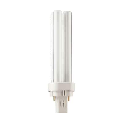 13-Watt Equivalent CFLNI CFL Cool White 4000K, PL-C 2-Pin (GX23-2) Quad Tube Light Bulb (10-Pack)