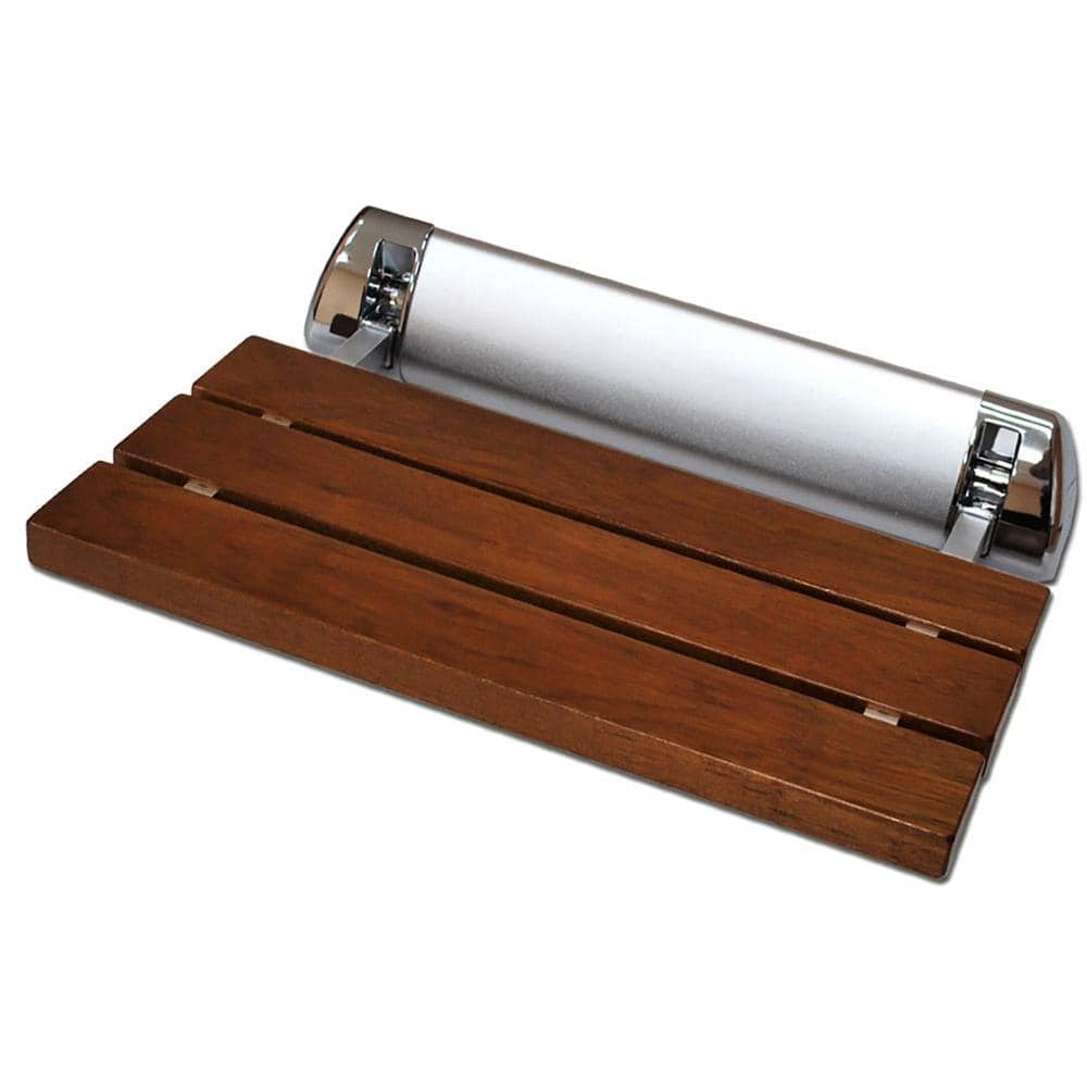 SteamSpa WallMounted Shower Bench in Chrome Trim SSKCH The Home Depot