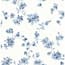 Chesapeake Cyrus Blue Floral Paper Strippable Roll Covers 56 4 Sq Ft