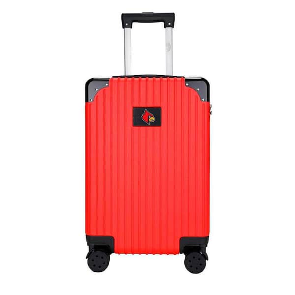 Mojo Louisville Cardinals premium 2-Toned 21 in. Carry-On Hardcase in Red