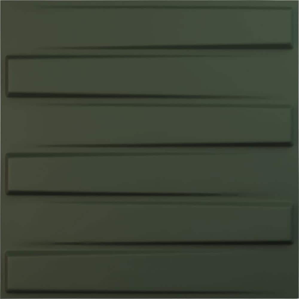 19 5/8 in. x 19 5/8 in. Keyes EnduraWall Decorative 3D Wall Panel, Satin Hunt Club Green (Covers 2.67 Sq. Ft.) price history on PriceWatchPro