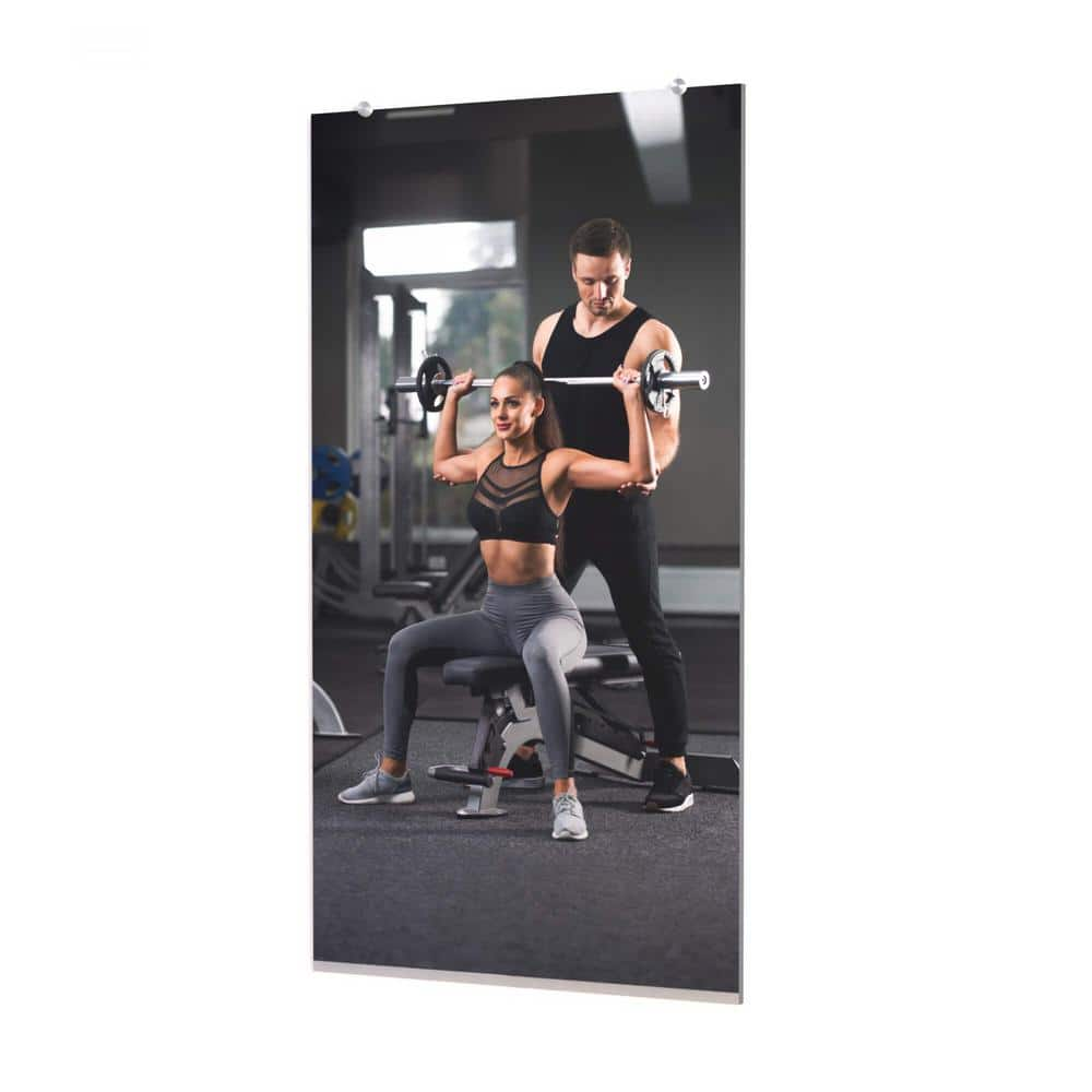 Fab Glass And Mirror Annealed Wall Mirror Kit For Gym And Dance Studio ...