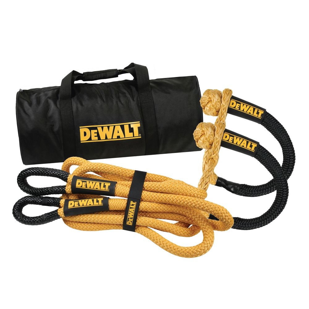 SHINANO 70th Anniversary エアツール 黒・金 1.25 in. x 30 ft. DEWALT Kinetic Recovery Rope Kit 52,600 lbs