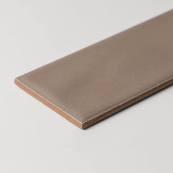 Countryside 3 in. x 10 in. Toasty Gray Gloss Ceramic Subway Wall Tile (5.6 sq. ft. / case)