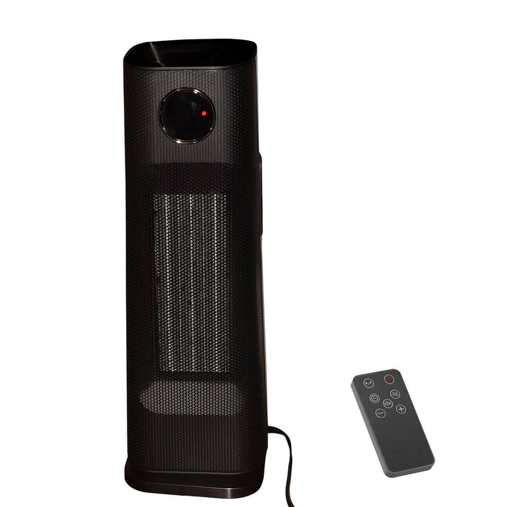 1500W Indoor Ceramic Electric Space Heater w Thermostat, 4 Modes, 24H Timer, 70°Oscillation, Remote for Office Bedroom price history on PriceWatchPro
