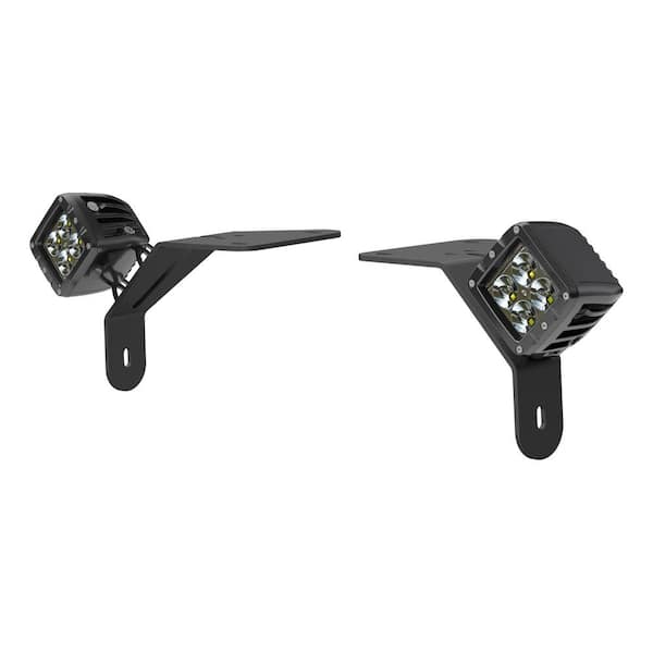 Aries Jeep JL Windshield Lights and Brackets