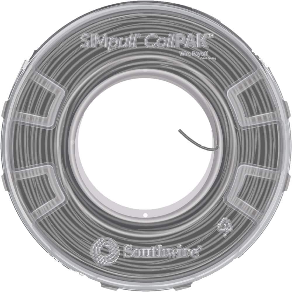 1000 ft. Gray 12/1 STR CU Mini CoilPAK SIMpull THHN Wire price history on PriceWatchPro