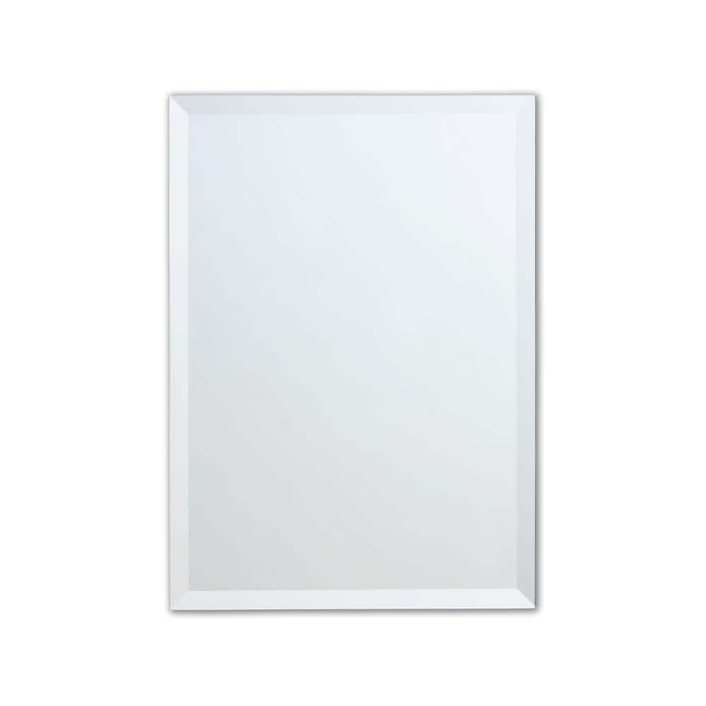 20 in. W x 30 in. H Frameless Copper-Free Rectangular Beveled Edge Bathroom Vanity Mirror price history on PriceWatchPro