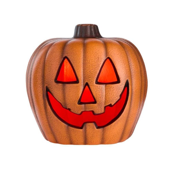 20 in. Halloween Classics Plug-in LED Happy Jack-O-Lantern