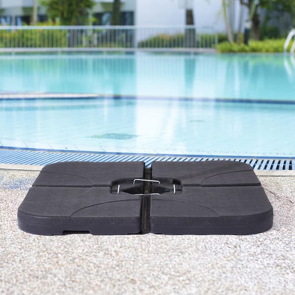 discount umbrellas patio 15ft Patio Umbrella Double-Sided Outdoor Extra Large Crank Lift Umbrella  with Solar Led Lights and Base Included - On Sale - Bed Bath & Beyond
