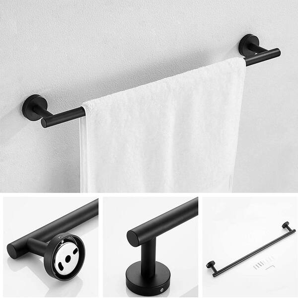 Wall Mounted Bathroom Towel Paper Holder 4-models Colorfull Towel Bar Holder Set 