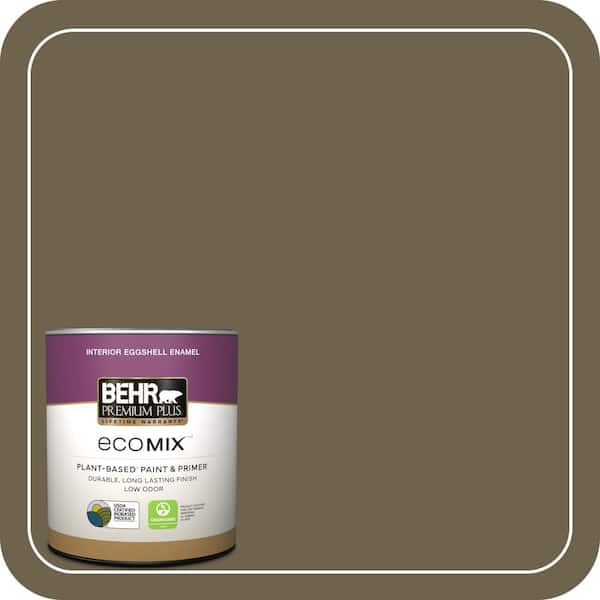 Ffe Premium BEHR PREMIUM PLUS 1 qt. Home Decorators #HDC-AC-15 Peat Eggshell Enamel ...