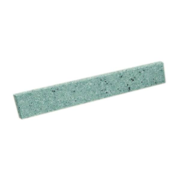 Swanstone Chesapeake 21-5/8 in. Solid Surface Sidesplash in Tahiti Evergreen-DISCONTINUED