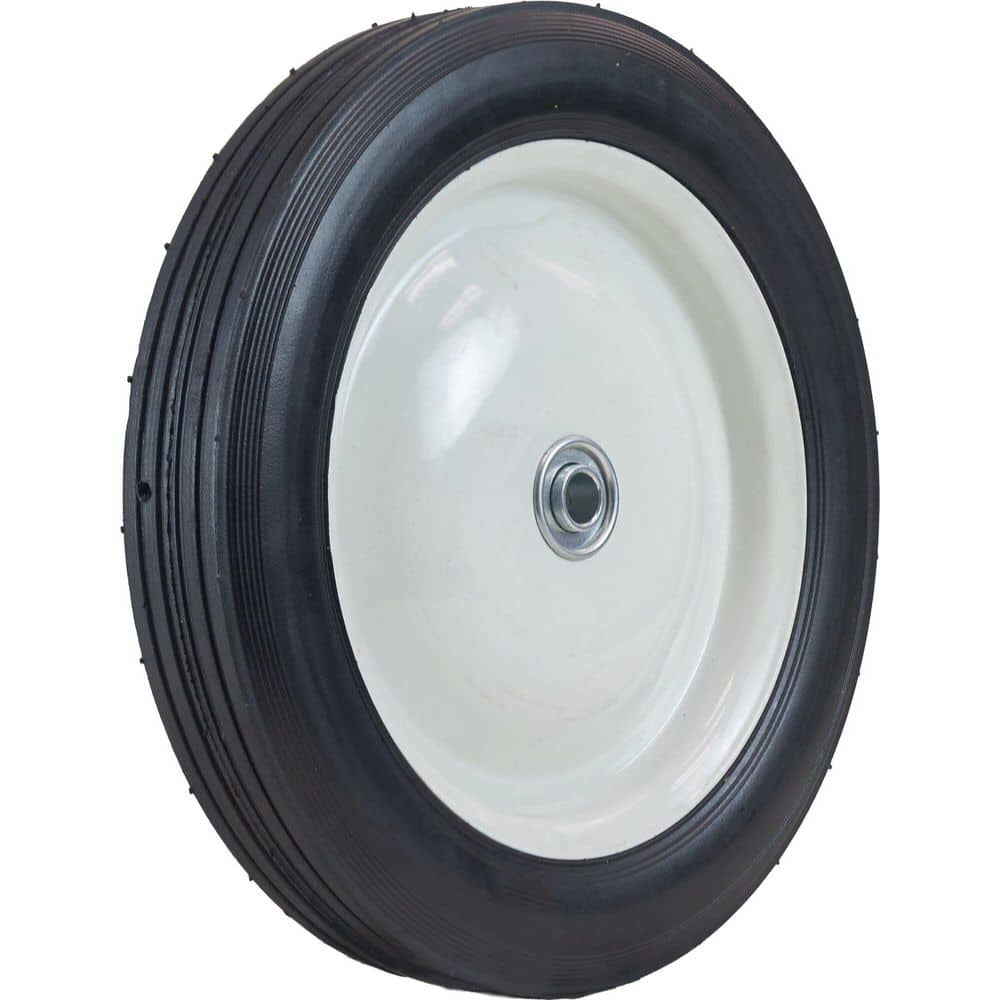 10 x 1.75 Ribbed Solid Tire Steel Hub Assembly (1/2 in. Centered) price history on PriceWatchPro