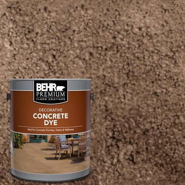 BEHR Premium 1 gal. #CD-833 Cinnamon Stone Interior/Exterior Concrete Dye