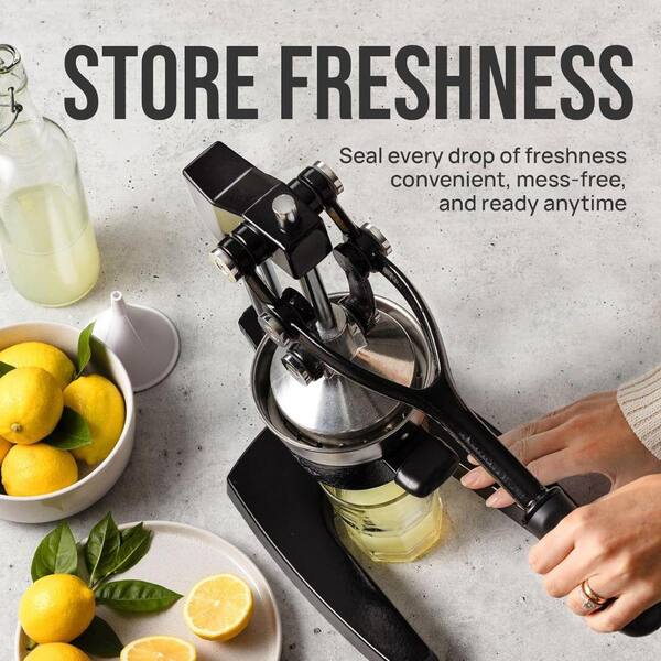 Zulay Kitchen Cast Iron Manual Citrus Juicer Z-0058 - The Home Depot