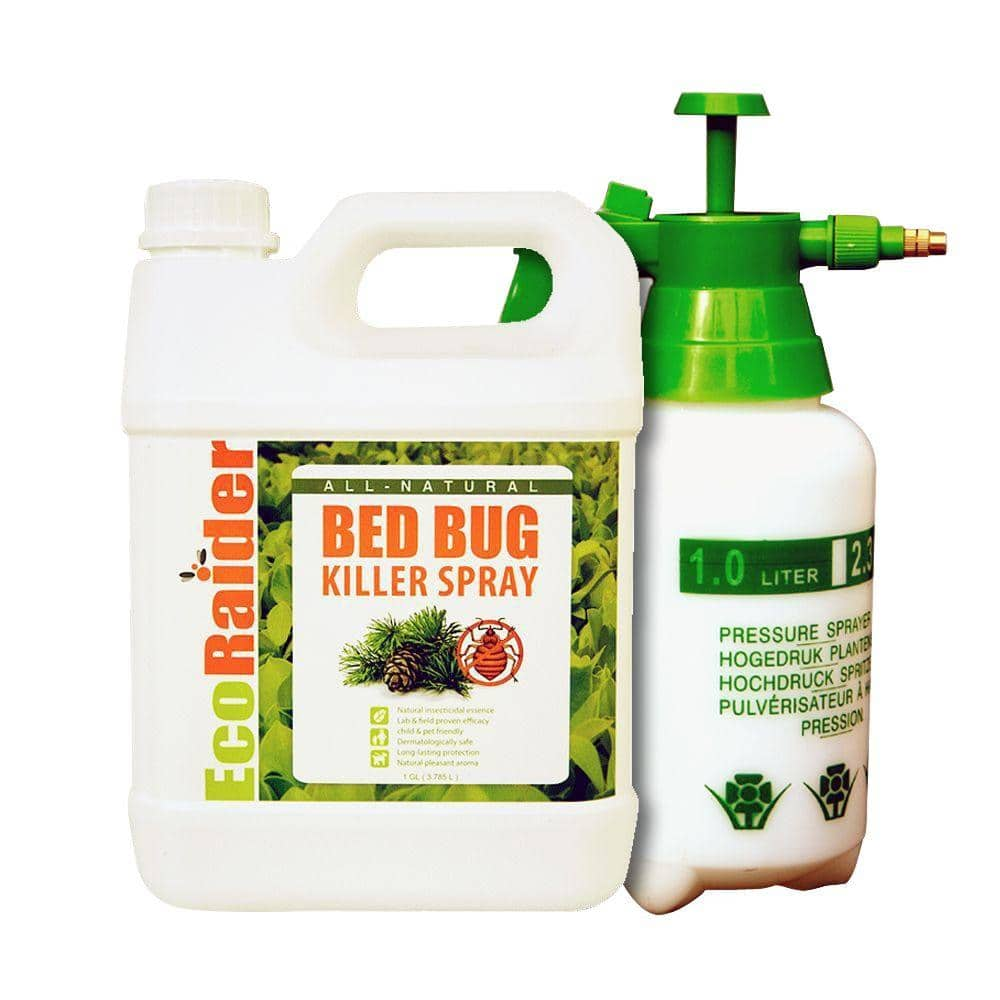 ECOVENGER Bed Bug Killer 1 Gal., W/Pump Sprayer 100% Efficacy, Extended ...