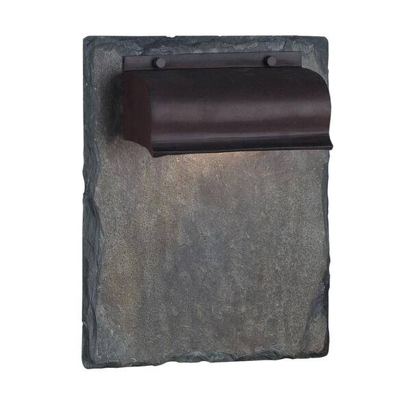 Kenroy Home Retron 1-Light Copper with Natural Slate Finish Large Lantern-DISCONTINUED