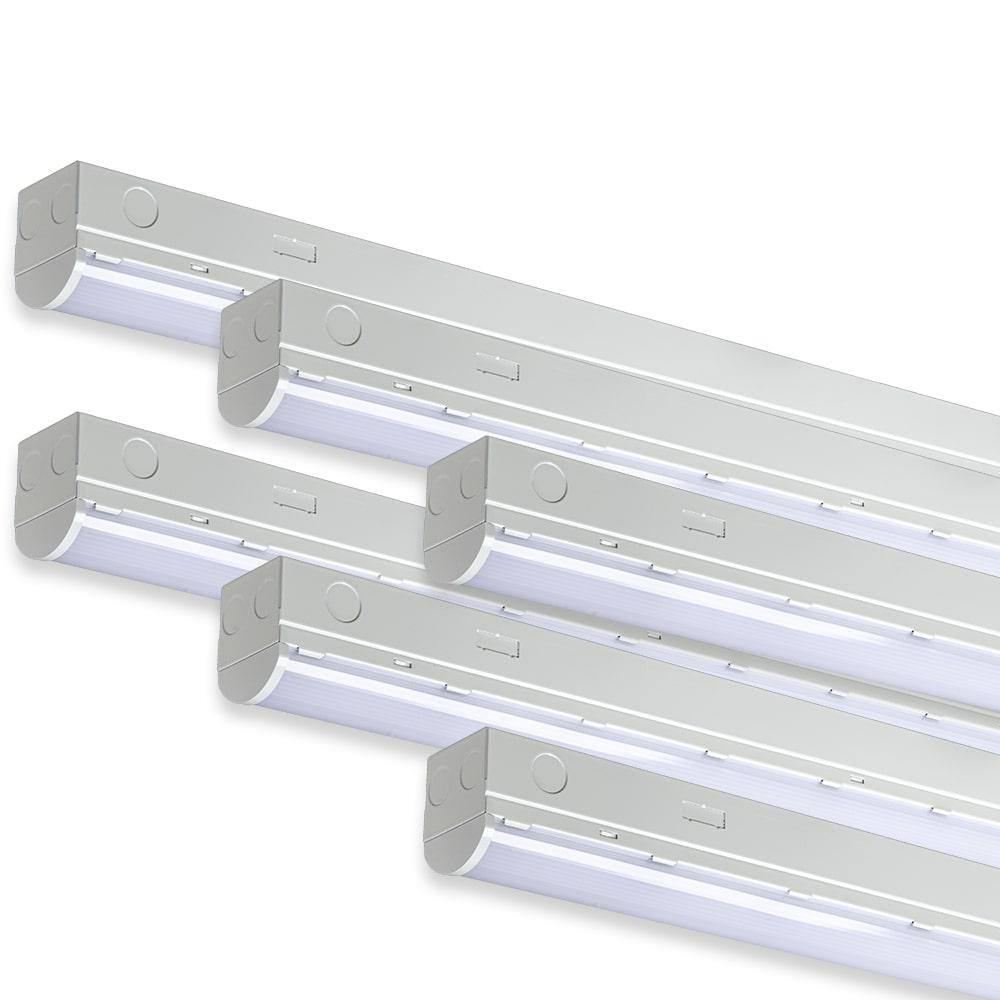 ENERGETIC LIGHTING E5SLB 4 ft. 32-Watt Equivalent Integrated LED White ...