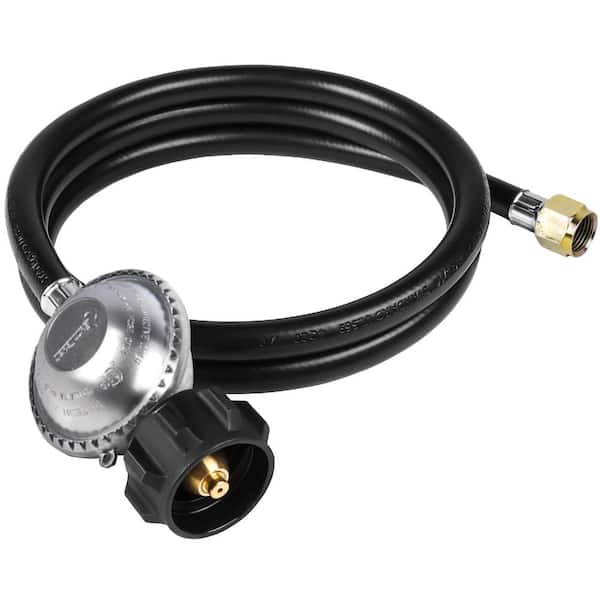 5 ft. Propane Hose with Regulator Replacement Part for Portable Propane Grill