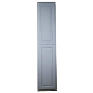 Bloomfield 15.5 in. W x 55.5 in. H x 3.5 D Primed Gray Solid Wood Recessed Medicine Cabinet without Mirror