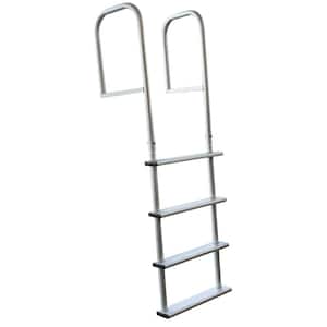 4-Step Removable Aluminum Dock Ladder