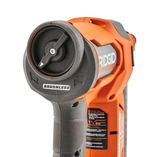 Ridgid 23 gauge pin nailer online cordless