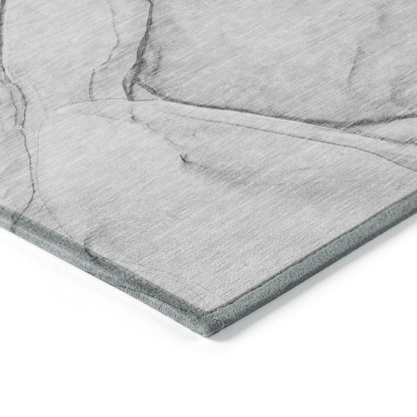 Chantille ACN502 Gray 10 ft. x 14 ft. Machine Washable Indoor/Outdoor Geometric Area Rug