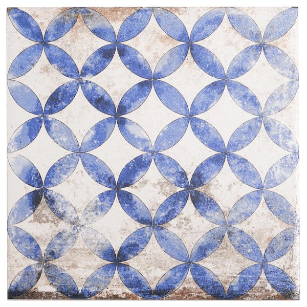 Ivy Hill Tile Wallabee Charm Encaustic 8 in. x 8 in. 10mm Matte Porcelain Floor and Wall Tile (26-Piece/11.19 sq. ft./Case)