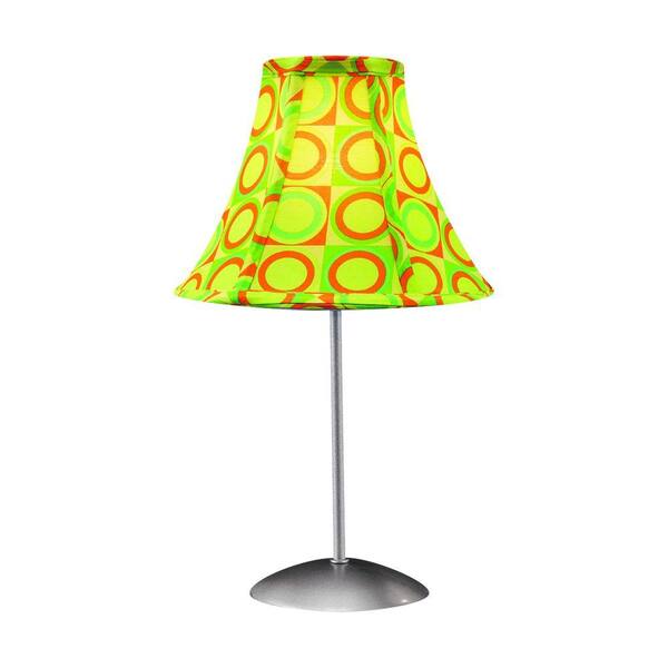 Lumisource 15.5 in. Green and Yellow Table Lamp