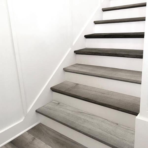 Brant Lake 5/4 in. T x 12 in. W x 47.25 in. L Luxury Vinyl Stair Tread Molding (2-pieces/case)