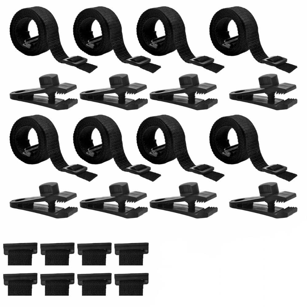 24 Pcs Pool Solar Cover Reel Attachment Kit with Straps and Clips for Universal Inground Pool Reels price history on PriceWatchPro