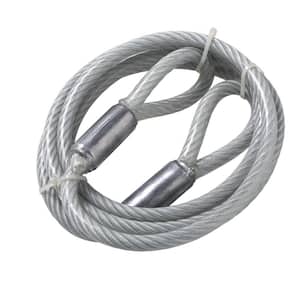 3/8 in. x 9 ft. Galvanized Cable Sling with Loops