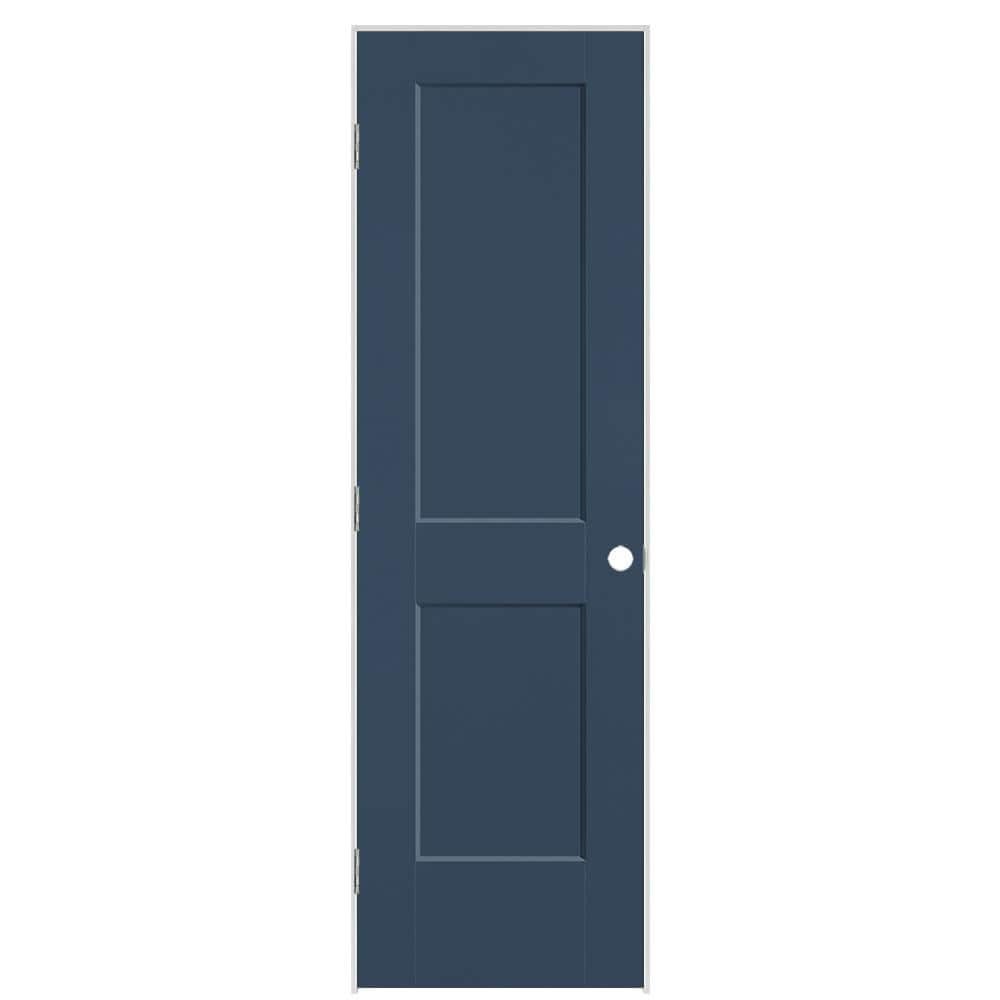 24 in. x 80 in. 2-Panel Logan Right-Hand Hollow Core Night Tide Molded Composite Single Prehung Interior Door price history on PriceWatchPro