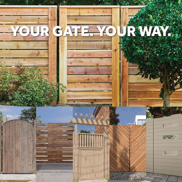 Adjust-a-Gate 72 in. W x 84 in. H Steel Gate Frame Kit, Unlimited Low Profile Gate Kit