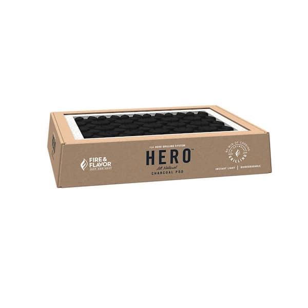 Fire and Flavor HERO Charcoal Pod (2-Pack)