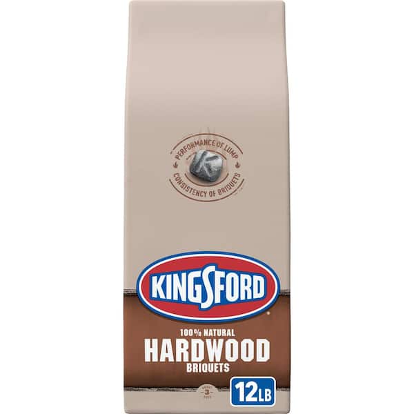 Kingsford 12 lbs. 100% Natural Hardwood BBQ Smoker Charcoal Grilling Briquettes